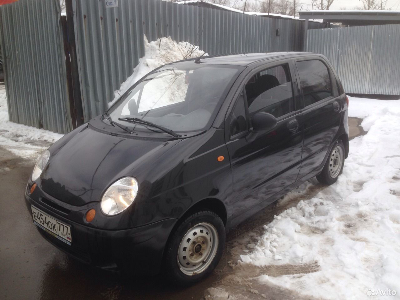 Daewoo matiz 2012