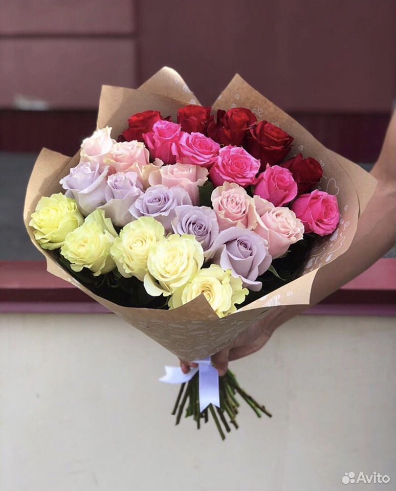 Розы, Цветы оптом, доставка цветов Тольятти, Букет купить на Зозу.ру - фотография № 3