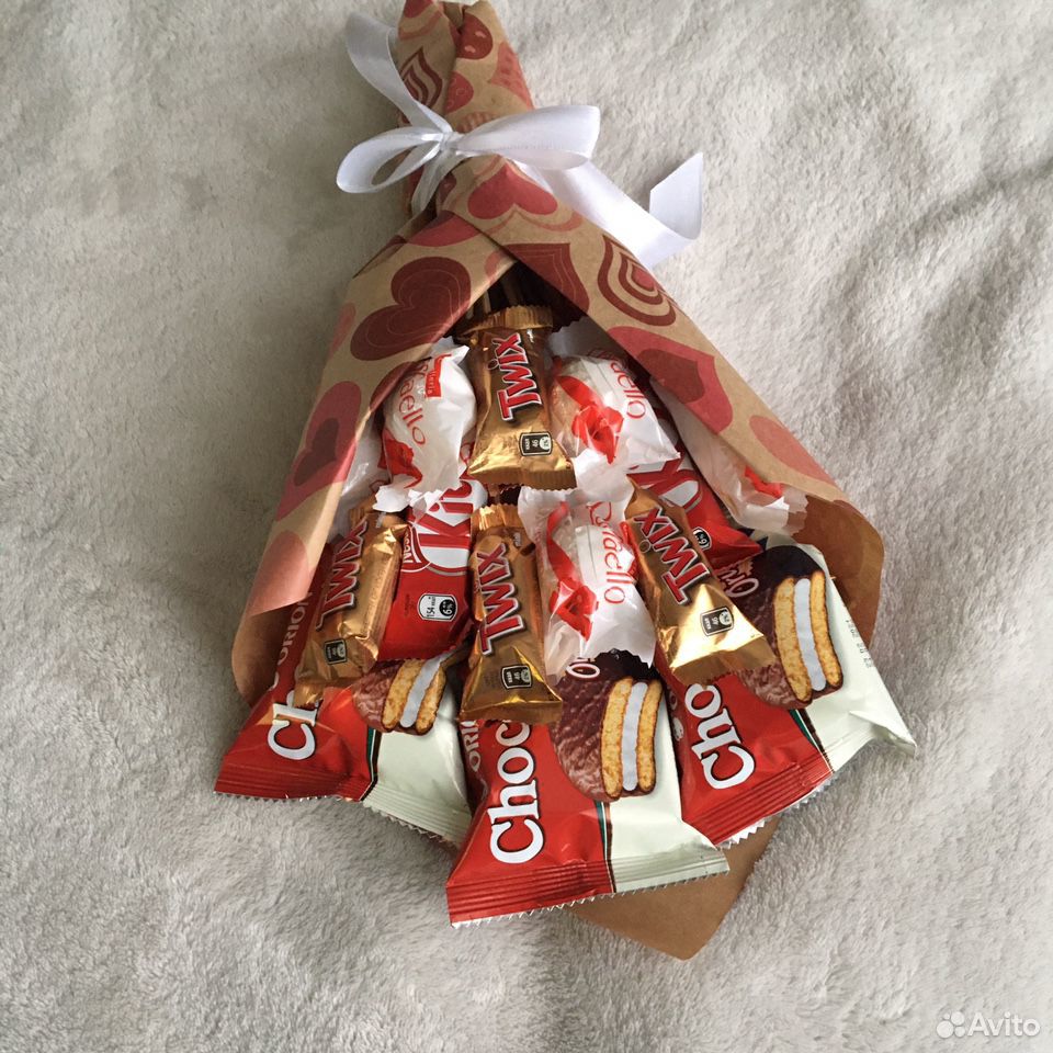 Букеты из конфет и шоколада купить на Зозу.ру - фотография № 2