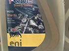 Мото масло Eni ride Moto 10w-30 4л объявление продам