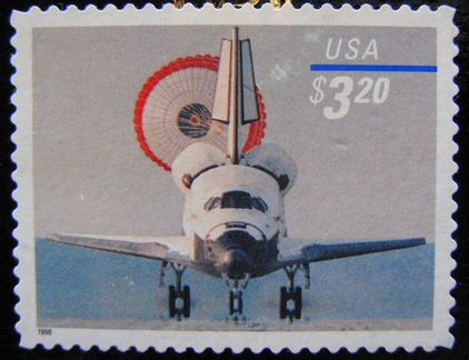 США, 1998 Шатл-посадка 3.20 доллара
