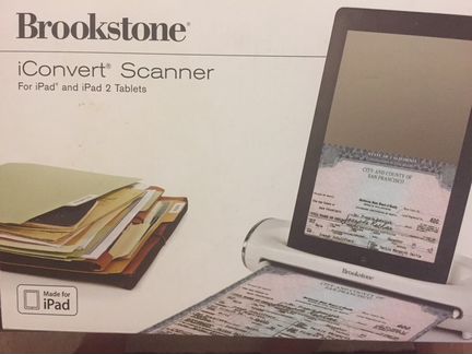 Brookstone iConvert Scanner для iPad и iPad 2