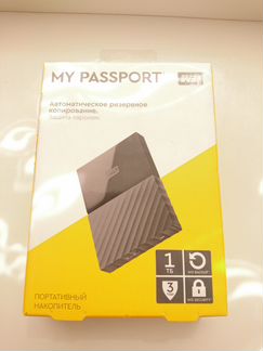 Жёсткий диск 1TB WD My Passport внешний USB 3.0