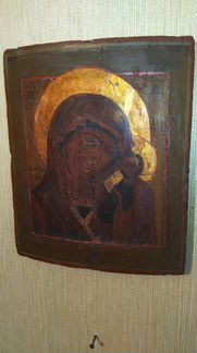 Икона Казанская Богородица 19в. Ковчег