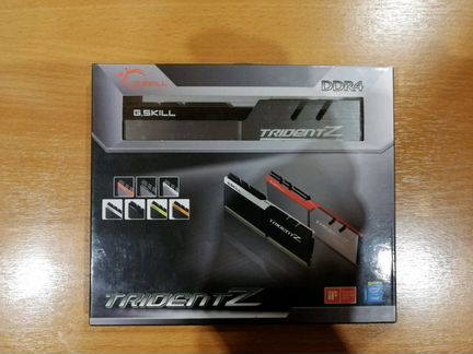 Новая Оперативная память DDR4 G.Skill TridentZ 8х2