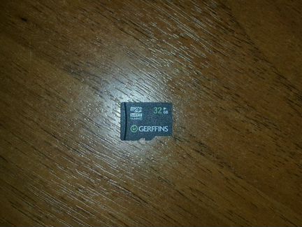 Карта памяти MicroSD 32 гигабайта