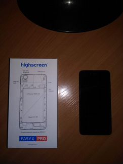 Смартфон Highscreen Easy L Pro 16 гб черный