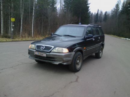 SsangYong Musso 2.3 AT, 2002, 180 000 км