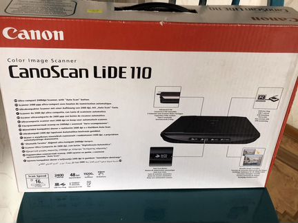 Новый Сканер canoscan lide 110