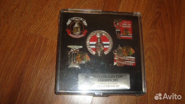 Значки чемпионов нхл 2013 Chicago Black Hawks
