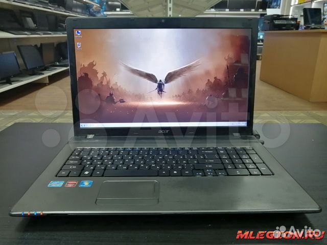 Игровой Асер 17.3 I5 2450 4 Ядра Видюха на 2 гб