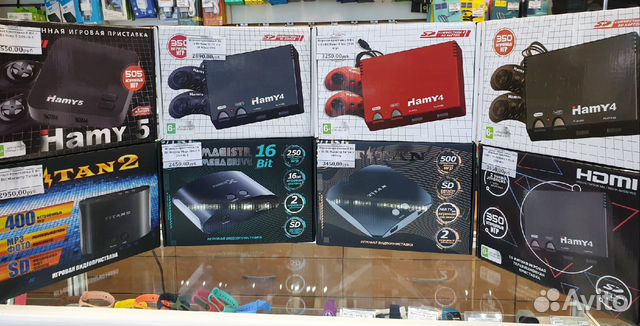 Игровые приставки денди и сега