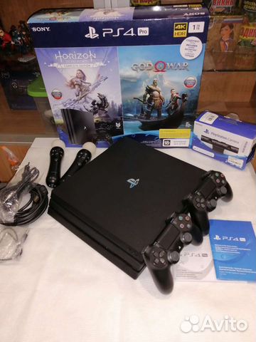 Ps4 PRO 1TB+Топ. игры 87шт