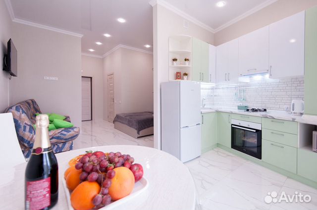 

Квартира-студия, 35 м², 1 кровать