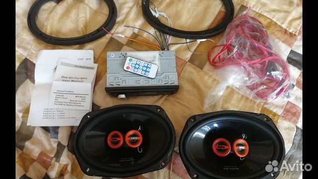 Buyfun Стерео Mp3-USB-Bluetooth +Акустика 200 ватт