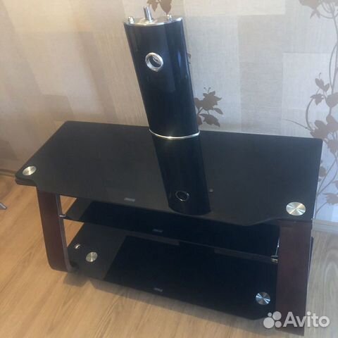 Стеклянная тумба