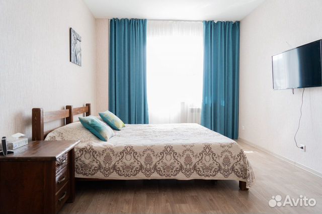 

1-к. квартира, 40 м², 2 кровати