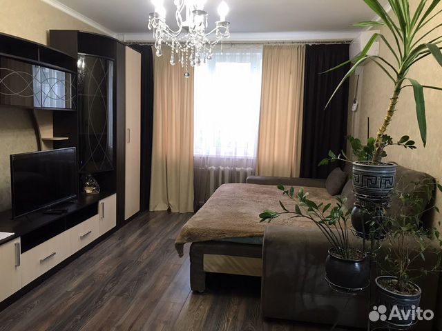 

1-к. квартира, 37 м², 2 кровати