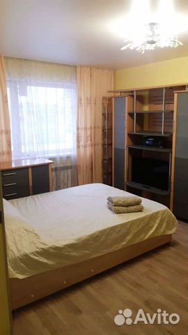 

1-к. квартира, 34 м², 2 кровати