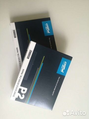SSD nvme m2 Crucial P2 2tb 2280