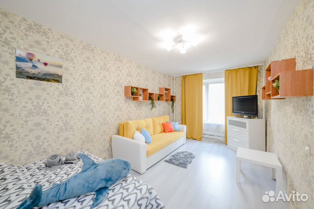 

1-к. квартира, 35 м², 2 кровати