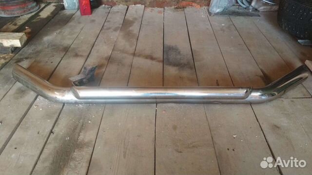 Защита переднего бампера