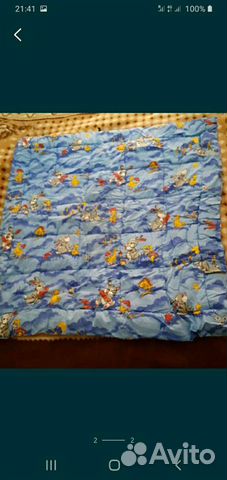 Детское одеяло новое