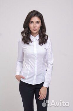 Новая Блузка белая на 158, XS