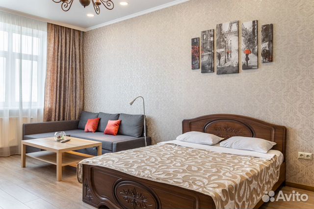 

1-к. квартира, 60 м², 2 кровати