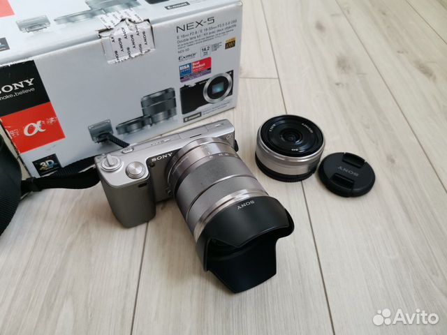 Sony Nex 5 18-55 и 16 2.8