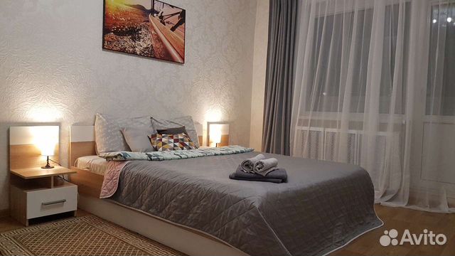 

1-к. квартира, 37 м², 2 кровати