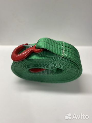 Трос буксировочный 8 т / 6 м с крюками