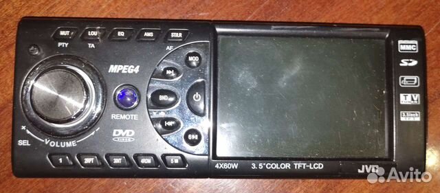 Панель автомагнитолы jvc
