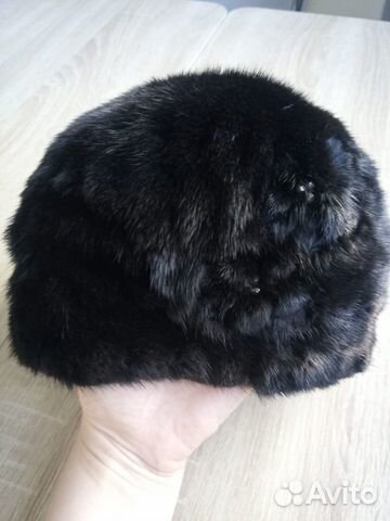 Шапка норковая женская