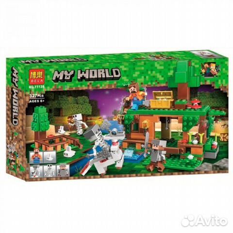 11138 Майнкрафт Битва за сокровища