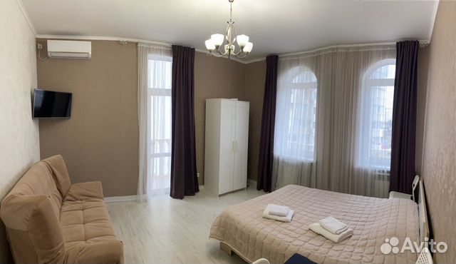 

Квартира-студия, 23 м², 2 кровати