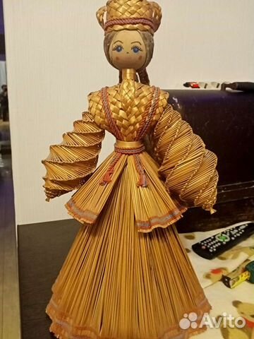 Кукла из соломы