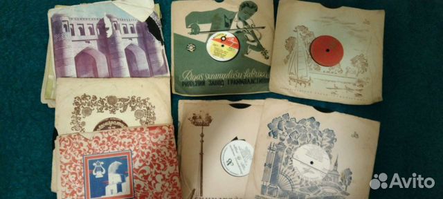 Грампластинки 50-60-70-х годов