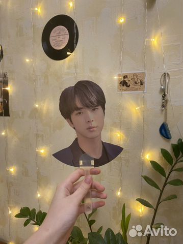 K-pop веер с Джином из bts