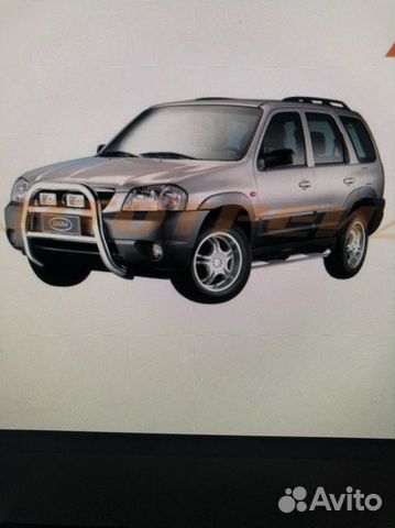 Стекло заднее с обогревом Mazda tribute 2001