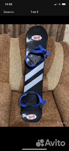 Сноуборд, коньки Larsen