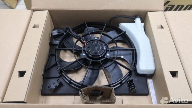 Вентилятор в сборе hyundai solaris / KIA RIO III