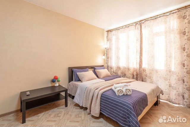 

1-к. квартира, 41 м², 2 кровати