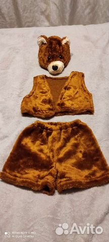 Новогодний костюм медведя. напрокат