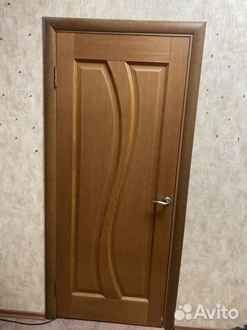 Межкомнатные шпонированные двери бу с коробкой