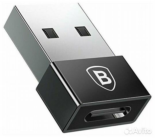 Адаптер Baseus Exquisite USB Type-C - USB 2.4A