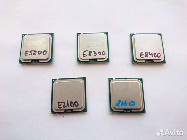 Процессоры Amd 754, AM2, AM3, FM1 и Intel 775, 478