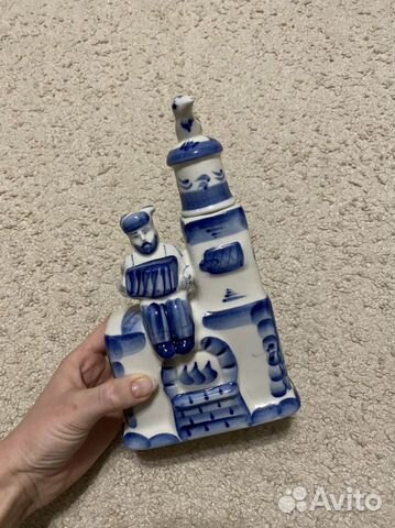 Штоф (графин) «Печка», Гжель