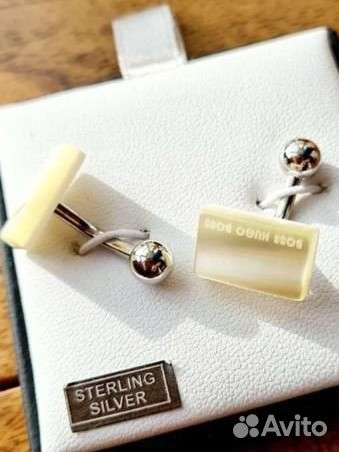 Запонки новые