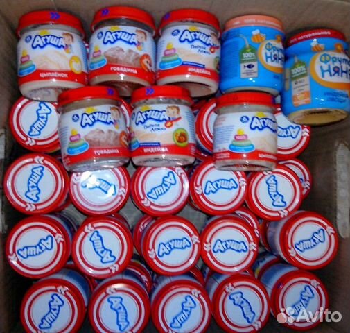 Мясное пюре Агуша обмен на Агуша 2 lactobaby